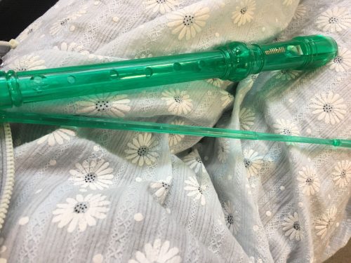 millbill Soprano Recorder Flute Descant 8 Hole Key of C ABS with Cleaning Rod for Student Practice photo review