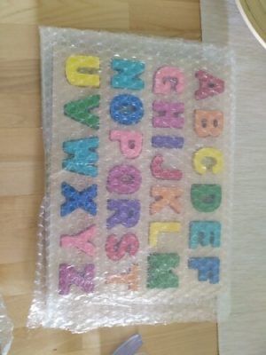 lemonlala Wooden Puzzles for Toddlers,Wooden Alphabet Number Puzzles Toddler Learning Puzzle Toys for Kids Ages 2 3 4 photo review